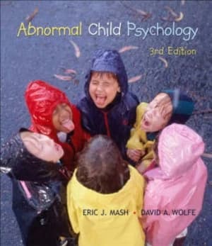 Abnormal Child Psychology Book