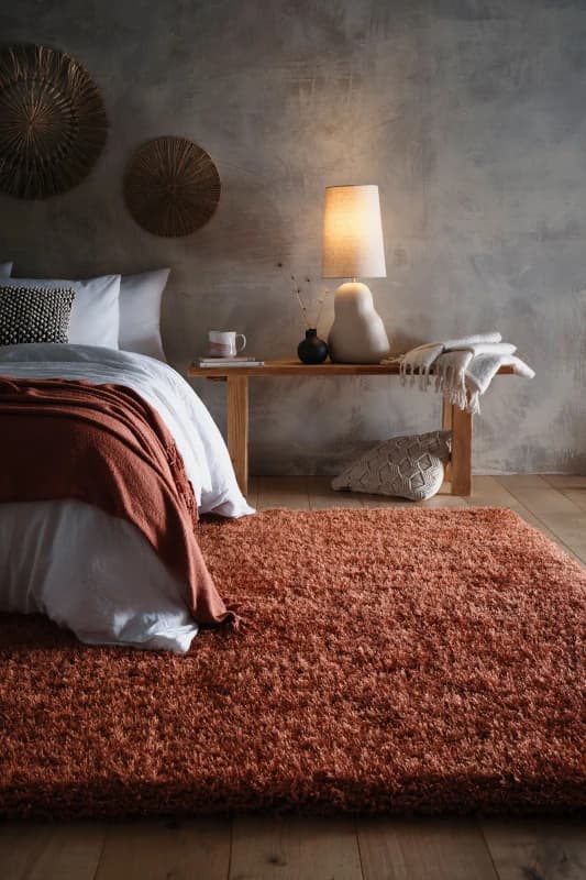 Origin Chicago Rust in Burnt Orange Size: 90cm x 150cm Burnt Orange Unisex 90cm x 150 cm