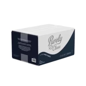 Purely Class Hand Towels V Fold 2 Ply FSC Super Soft White (Case 2600)
