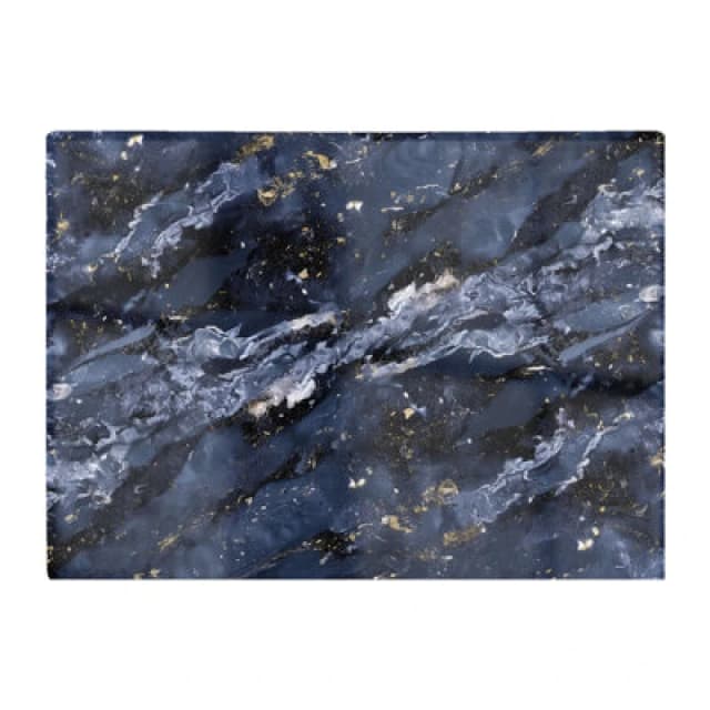 Warren Reed Designer Deep Ocean Blue Quartz Effect Chopping Board