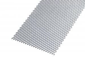 Wickes Perforated Steel Stretched Metal Sheet 200 x 1000mm