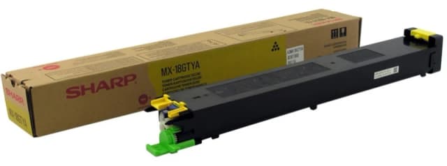 Sharp MX-18GTYA Toner yellow. 10K pages for Sharp MX 1800 N