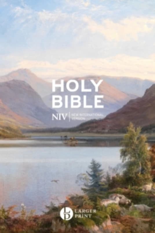 NIV Larger Print Gift Hardback Bible Hardback