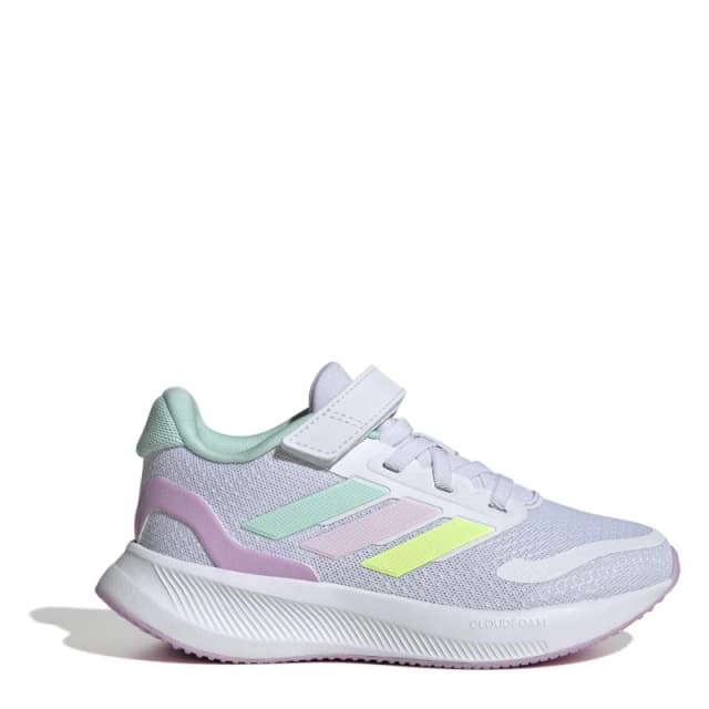 adidas Runfalcon 5 Shoes Childrens White/Multi female C10 (28)