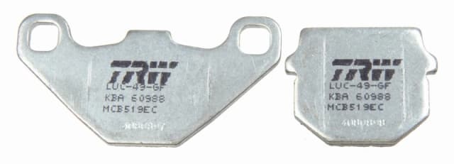TRW MCB519EC Brake pad set Brake Pad Set,disc brake (402)