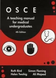 OSCE : A Training Manual for Medical Undergraduates