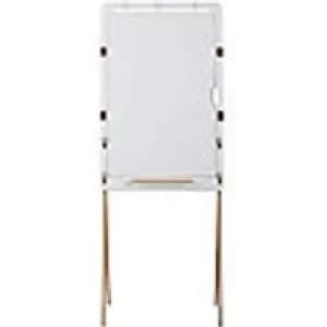 Bi-Office ARCHYI Pico Freestanding Flipchart Easel Height Adjustable EA0800373 Non Magnatic Grey 685 x 1800 x 650mm