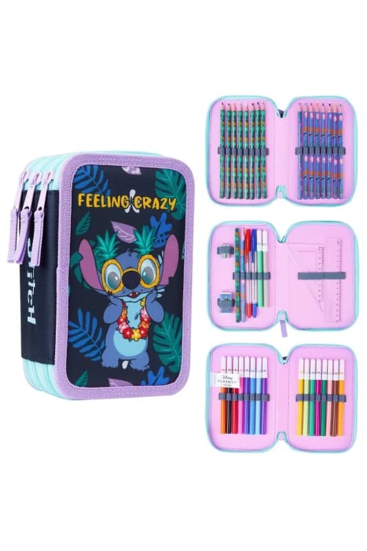 Disney Stitch Pencil Case Multi