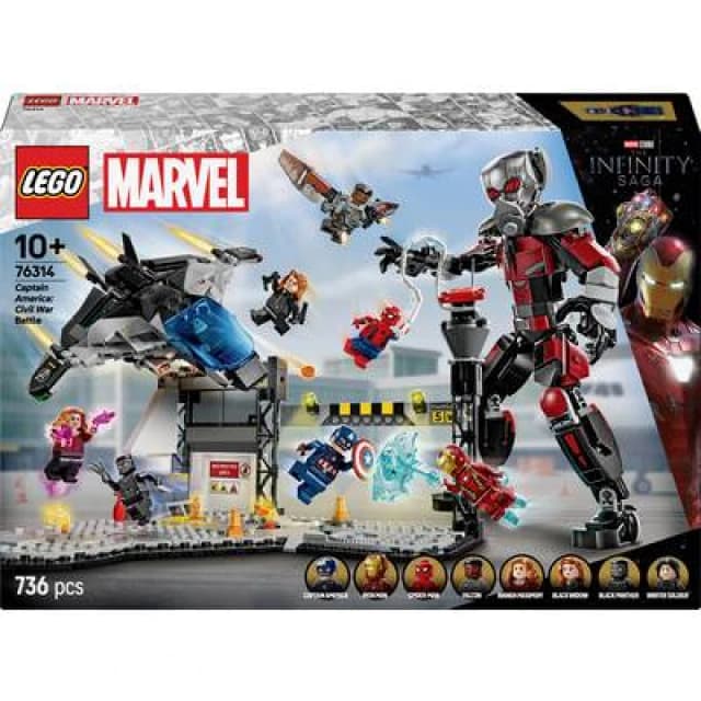 LEGO LEGO Marvel Captain America: Civil War Action Battle 76314