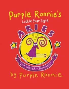 Purple Ronnies Star Signs Aries by Giles Andreae Hardback