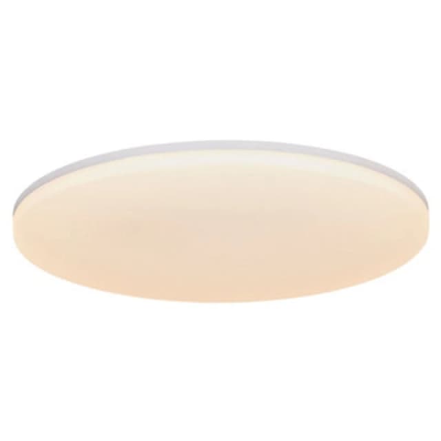 Nordlux Vic Plastic Ceiling Light 25,000 Hrs White,mains Led