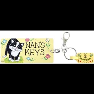 Pack of 6 Nans Keys