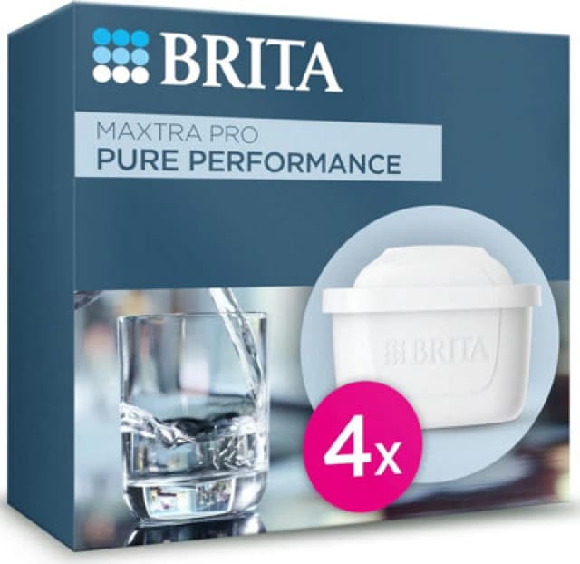 Brita - Water Filter Cartridge - Maxtra Pro All-In-1 Refill 4 Pack - Original Brita Refill