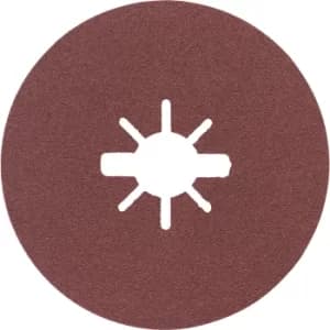 Bosch X LOCK R444 Fibre Sanding Disc 125mm 125mm 100g Pack of 1