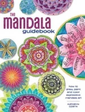 mandala guidebook how to draw Paint and color expressive mandala art