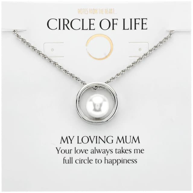 Notes From The Heart NFTH LOV MUM CIRCLE OF LIFE Silver unisex One Size
