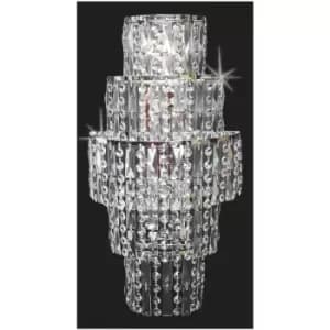 Impex New York 3 Light Polished Chrome Wall Light