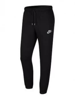 Nike Club Reflective Fleece Joggers - Black