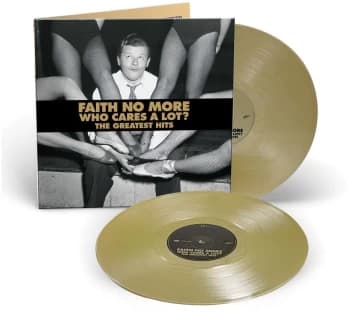Faith No More Who cares a lot? - The greatest hits LP gold coloured