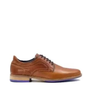 Dune London Brampton Piped Gibson Shoes - Brown