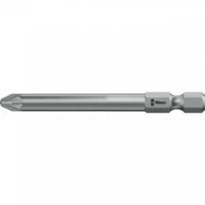 Wera 855/4Z Extra Tough Pozi Screwdriver Bits PZ1 70mm Pack of 1