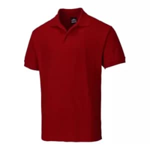 Portwest Naples Polo Shirt Maroon 2XL
