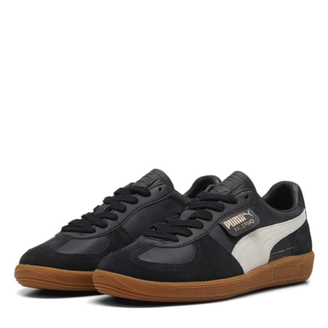 Puma Palermo Lth Black Grey F03 37