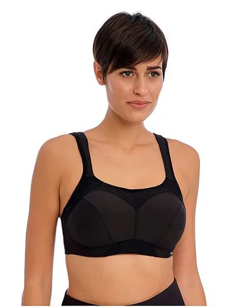 Freya Freya High Octane Sports Bra Black Female 36DD EB46411