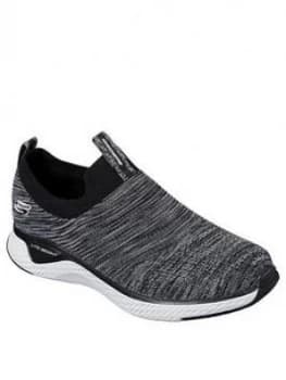 Skechers Solar Fuse Trainers - Black/White
