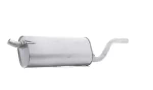 IZAWIT Rear silencer 21.088 End silencer,Rear exhaust silencer OPEL,VAUXHALL,Corsa D Schragheck (S07),Corsa E Schragheck (X15)