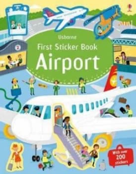 First Sticker Book Airports by Sam Smith Book