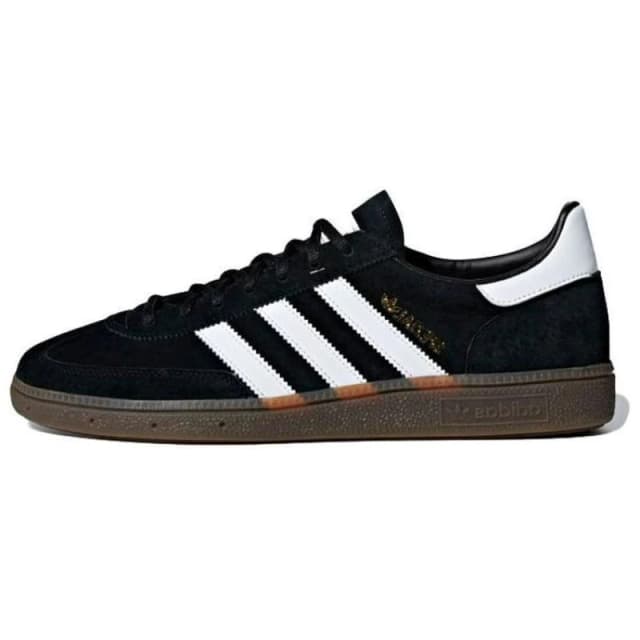adidas Originals Womens Handball Spezial Shoes Black/White/Gum female 3 (35.3)