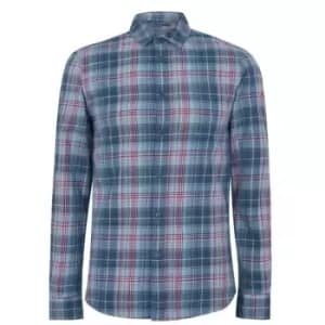 French Connection Maple Check Shirt - Blue