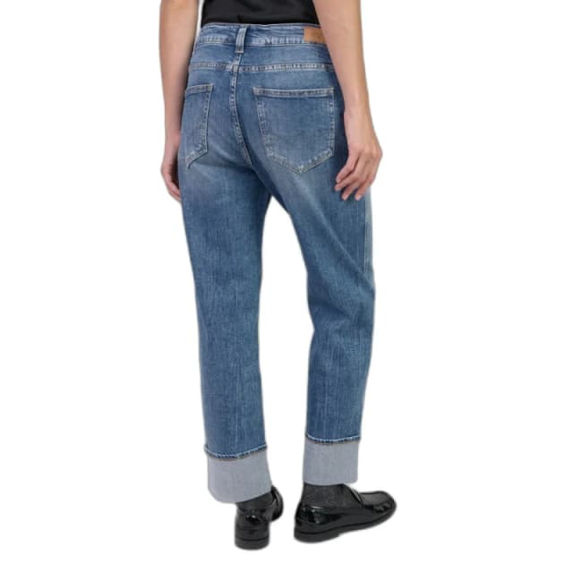 Le Temps des cerises High-waisted girlfriend jeans 400/60 For Her Le Temps des cerises Jama No. 4 Bleu Female 24