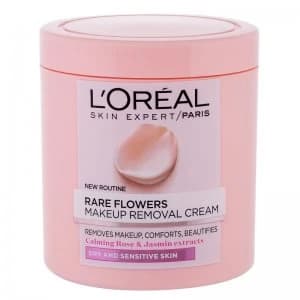 LOreal Rare (Fine) Flowers Makeup Removal Cream for Dry & Sensitive Skin 200ml