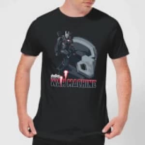 Avengers War Machine Mens T-Shirt - Black