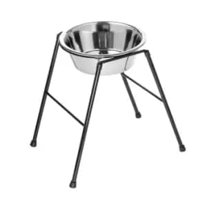 Classic Pet Products Dog High Stand Single Feeder 1 x 2500ml Dish