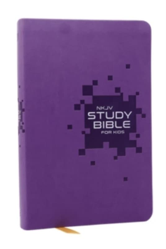 NKJV Study Bible for Kids, Purple Leathersoft: The Premier Study Bible for Kids Leather / fine binding