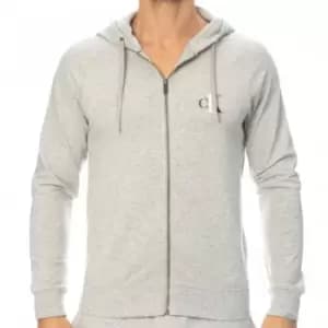 Calvin Klein Ck One Full Zip Hoodie - Heather Grey M