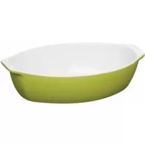 Premier Housewares - Green Baking Dish Oven Dish 1.6 Liters Capacity Oven Proof Heat Resistant Perfect For Baking Small Baking Dish Lasagna Dish 18 x