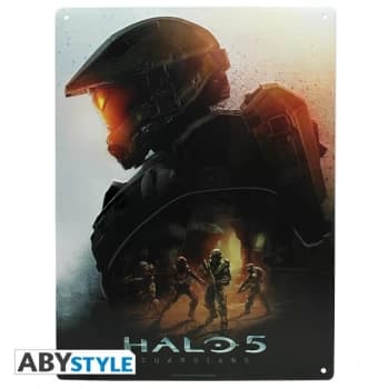 Halo - Keyart (28 x 38cm) with Hook Metal Plate