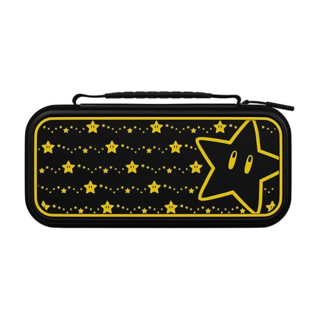 PDP Switch Travel Case Plus GLOW: Super Star - Black One Size