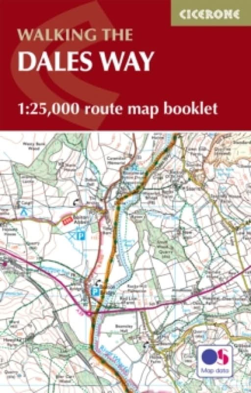 The Dales Way Map Booklet : 1,25:000 route map booklet Paperback / softback