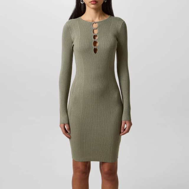 Guess Alphabet Charm Shift Dress - Green Green 8