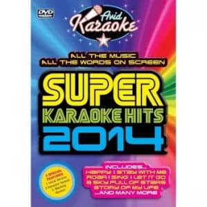 Super Karaoke Hits 2014 DVD