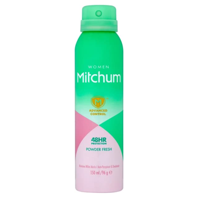 Mitchum Advanced Women Powder Fresh 48HR Protection Anti-Perspirant & Deodorant 150ml