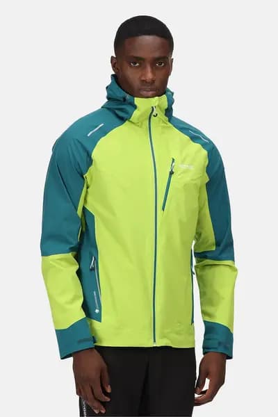 Regatta Highton Pro' Isotex Stretch 15000 Waterproof Hiking Jacket Lime