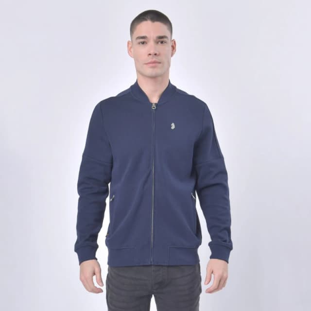 Luke 1977 Strike A Cord Full-Zip Sweatshirt Navy male S
