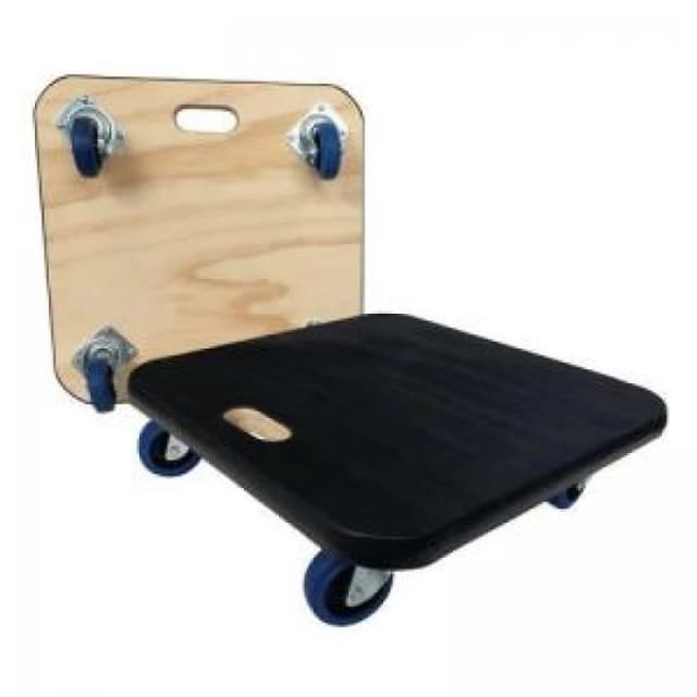 ESE Direct Extra Heavy Duty Square Skate Dolly with Rubber Surface & Bumpers 402670 Dollies