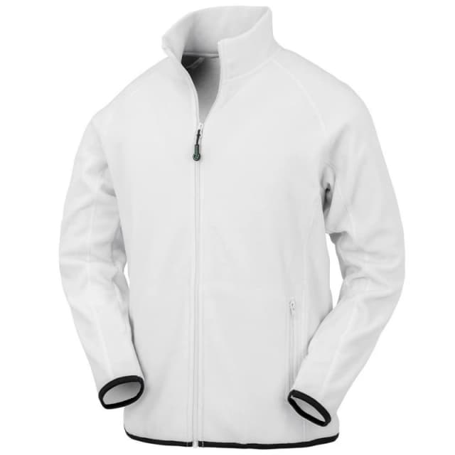 Result Result Men Polarthermic Fleece Jacket in White Size: X-Small White XS Male 5063238653658